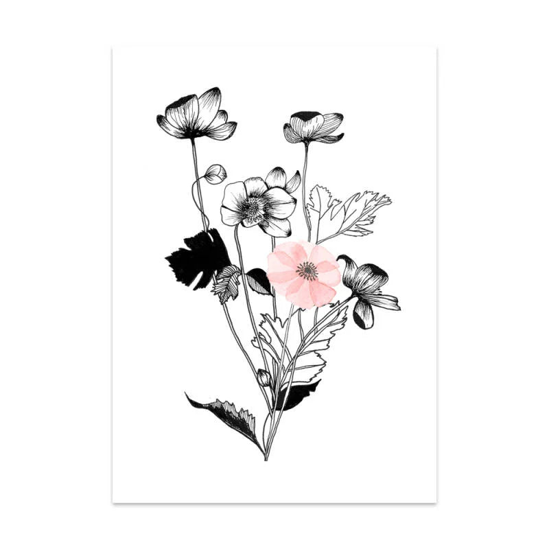 Caroline Vieira - Anemoon kaart-Kaart-DutchMills