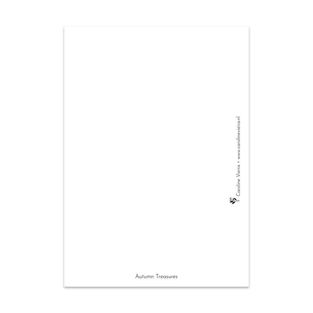 Caroline Vieira - Autumn Treasures-Kaart-DutchMills