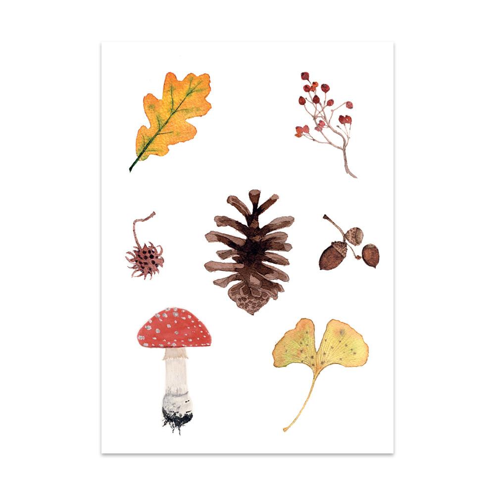 Caroline Vieira - Autumn Treasures-Kaart-DutchMills