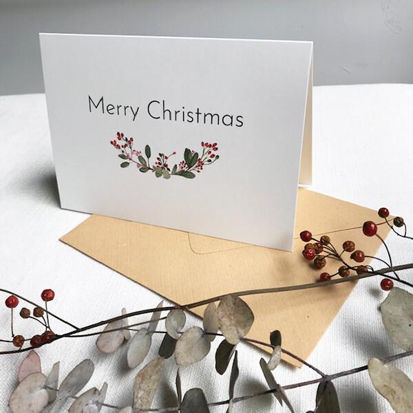 Caroline Vieira - Merry Christmas wenskaart-Kaart-DutchMills