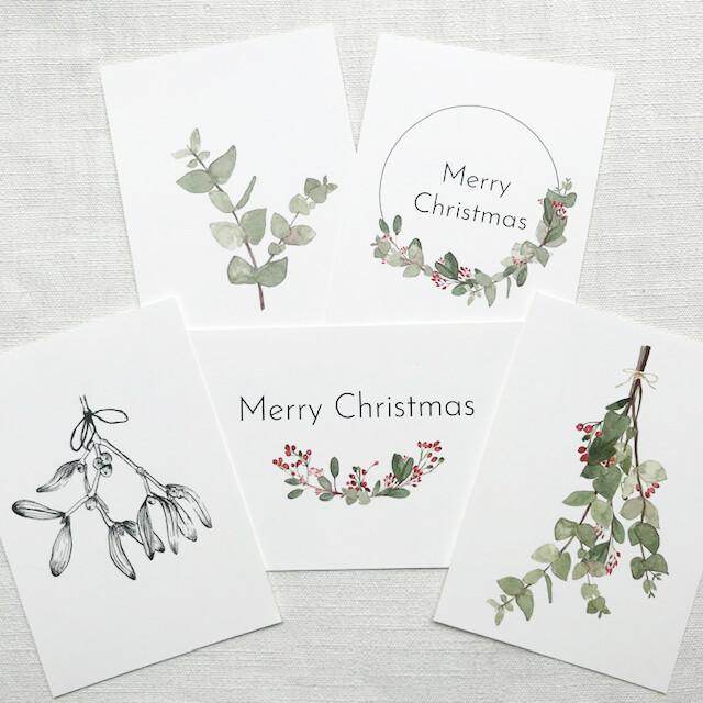 Caroline Vieira - Set Christmas kaarten-Kaart-DutchMills