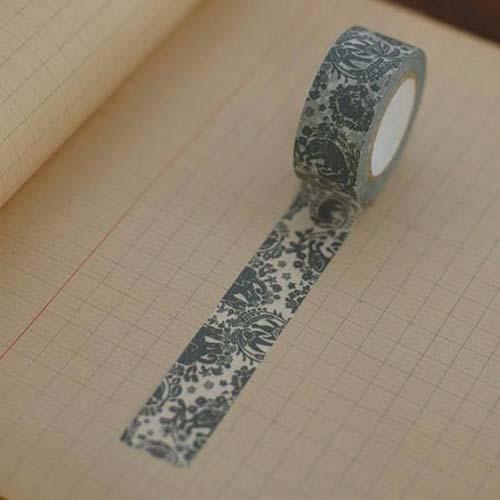 Classiky - Among Festoons Masking Tape (Grey)-Maskingtape-DutchMills