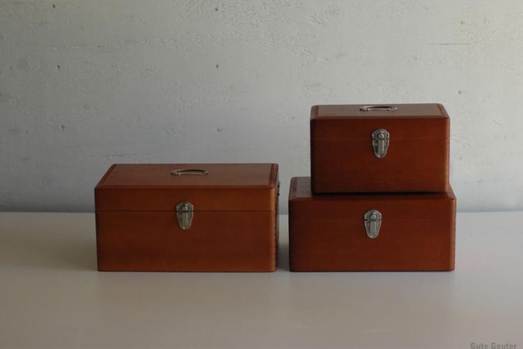 Classiky - Toga wood First-Aid Box Small-Opbergen-DutchMills