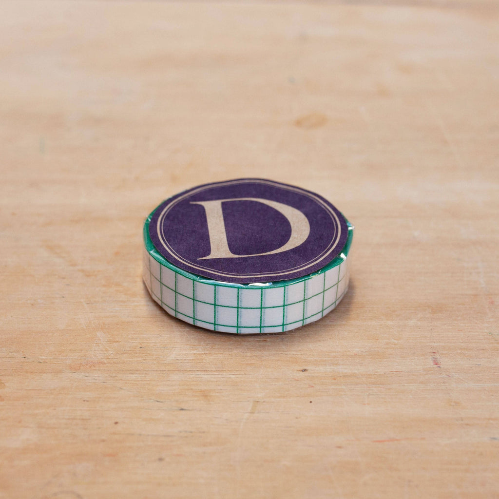 Classiky - Grid 12mm Masking Tape (Green)-Maskingtape-DutchMills