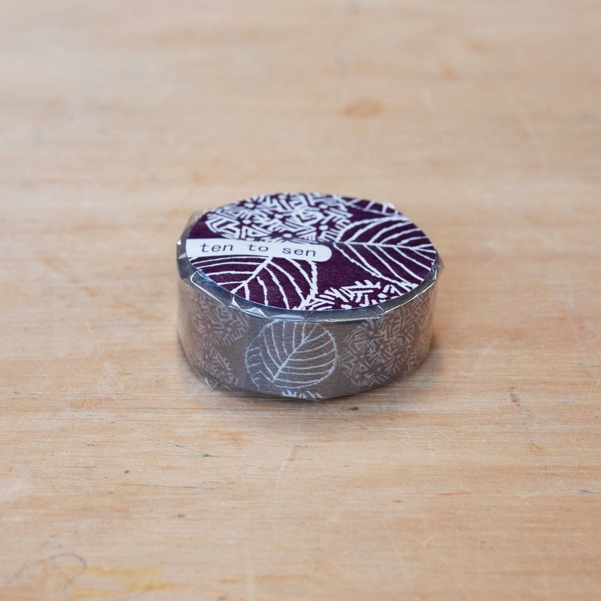 Classiky - Hydrangea Masking Tape (Mocha Brown)-Maskingtape-DutchMills