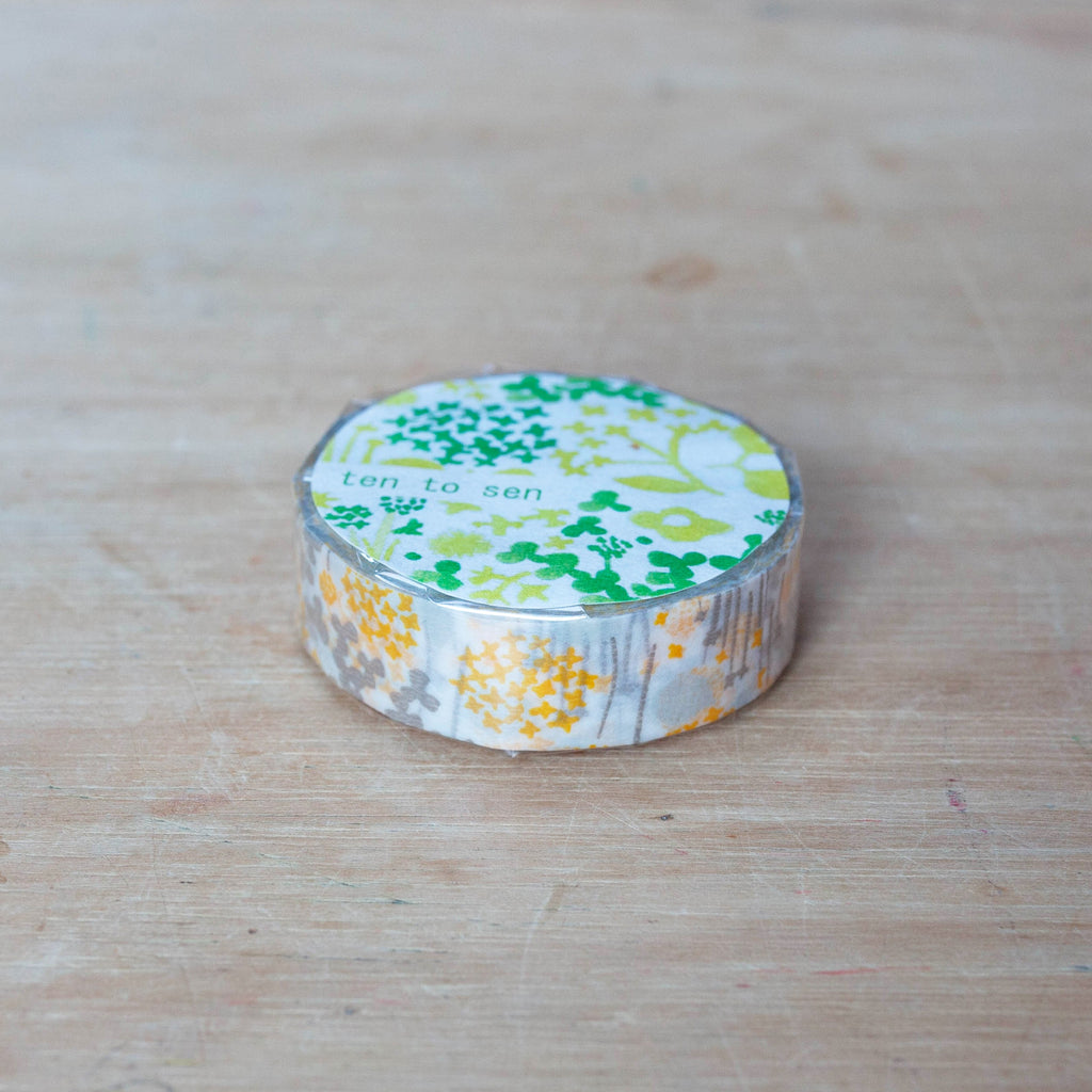 Classiky - Little Garden Masking Tape (Beige)-Maskingtape-DutchMills