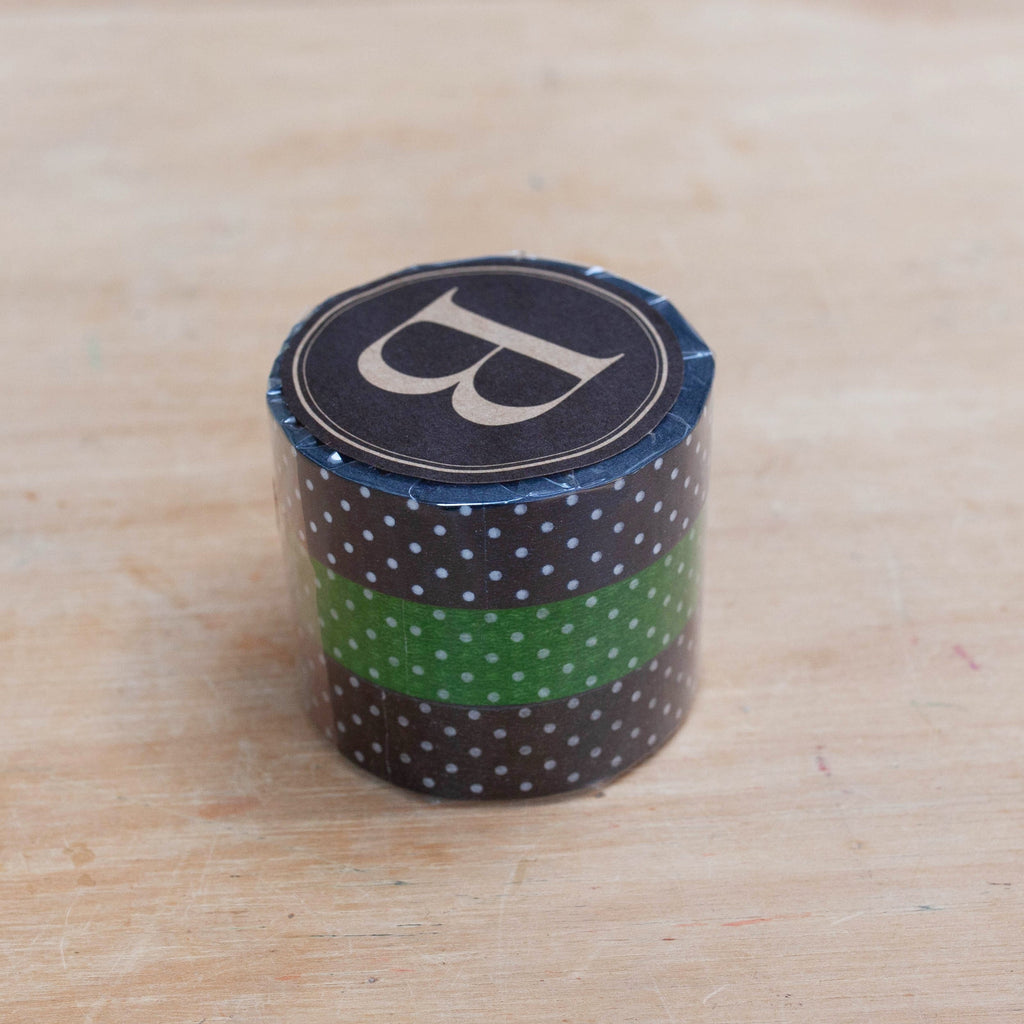 Classiky - Pin Dots Masking Tape (3 colors set)-Maskingtape-DutchMills