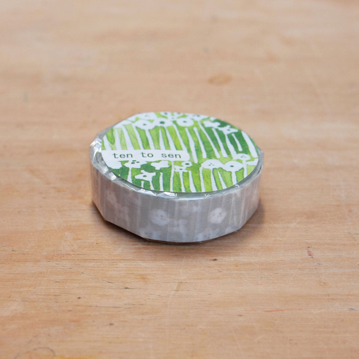 Classiky - Small Flower Masking Tape (Beige)-Maskingtape-DutchMills