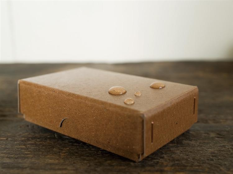 Classiky - Small Wax Covered Paper Lid Box-Opbergen-DutchMills