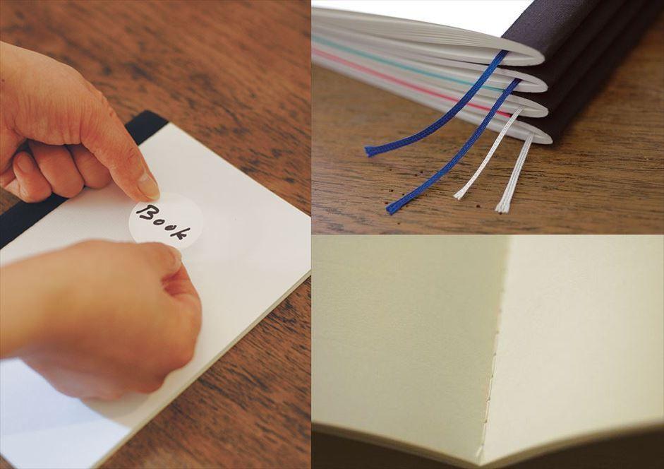 Classiky - Thread Stitching Notebook Plain (Fuchsia Pink)-Notitieboek-DutchMills