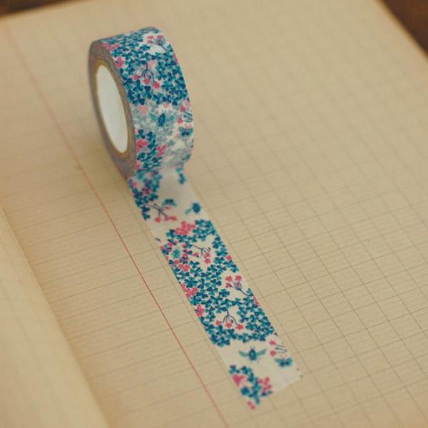 Classiky - Wood Sorrel Masking Tape (Blue)-Maskingtape-DutchMills