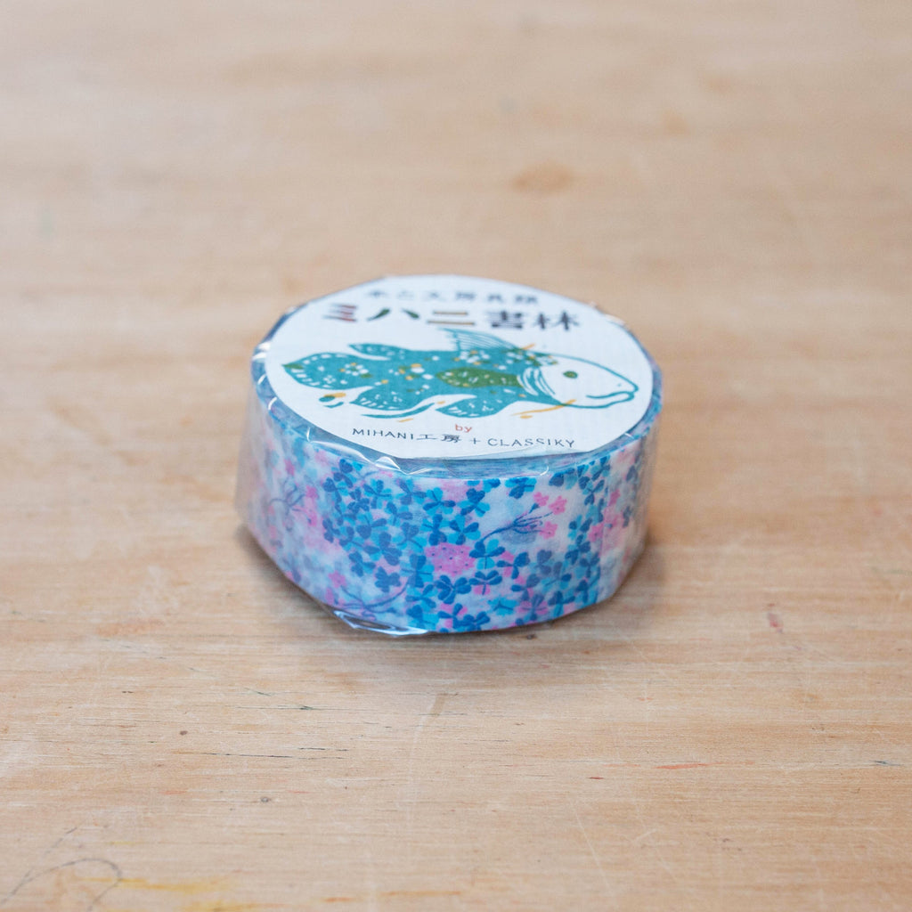 Classiky - Wood Sorrel Masking Tape (Blue)-Maskingtape-DutchMills