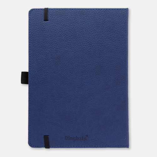 Dingbats* - A4+ Wildlife Blue Whale Notebook - Dotted-Notitieboek-DutchMills