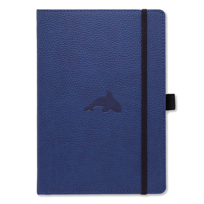 Dingbats* - A4+ Wildlife Blue Whale Notebook - Lined-Notitieboek-DutchMills