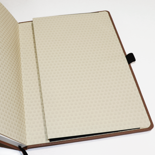 Dingbats* - A4+ Wildlife Brown Bear Notebook - Dotted-Notitieboek-DutchMills