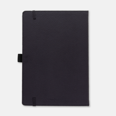 Dingbats A5+ Wildlife Black Duck Notebook Dotted Back