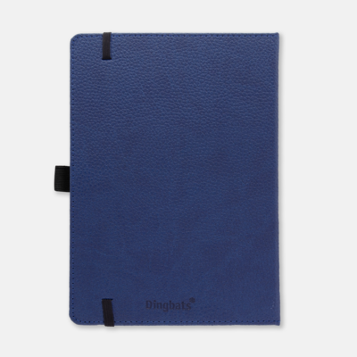 Dingbats* - A5+ Wildlife Blue Whale Notebook - Dotted-Notitieboek-DutchMills