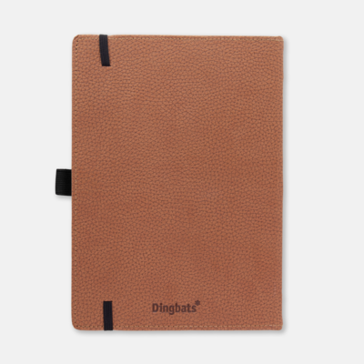Dingbats A5+ Wildlife Brown Bear Notebook Dotted Back
