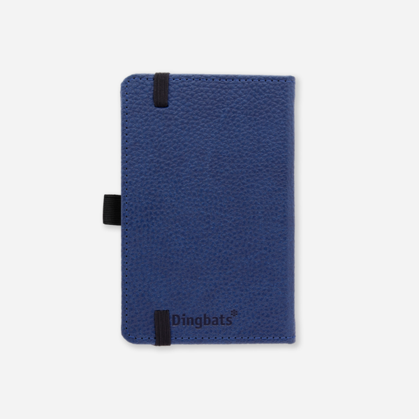 Dingbats* - A6 Wildlife Blue Whale Notebook - Dotted-Notitieboek-DutchMills