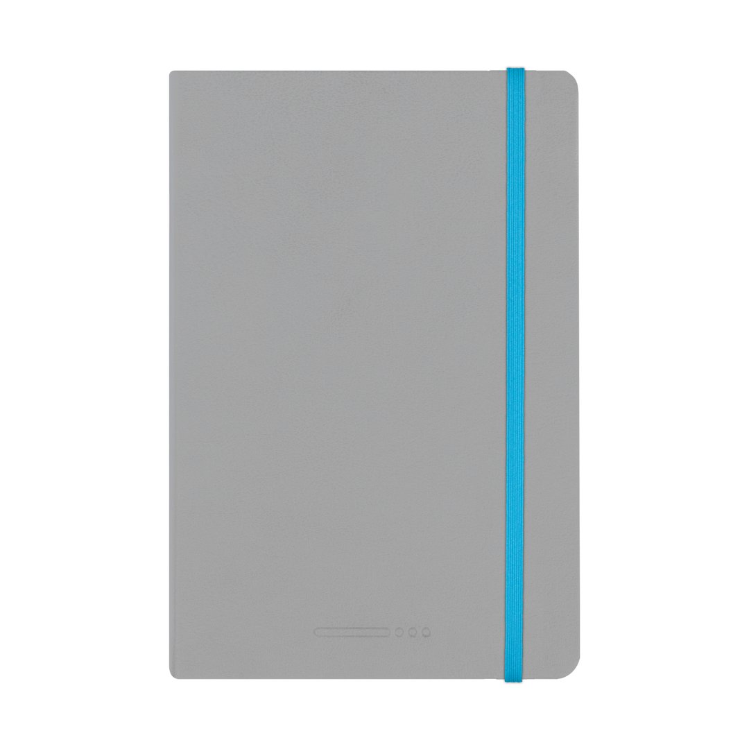 Endless - Recorder Notebook - Grey - Dotted-Notitieboek-DutchMills