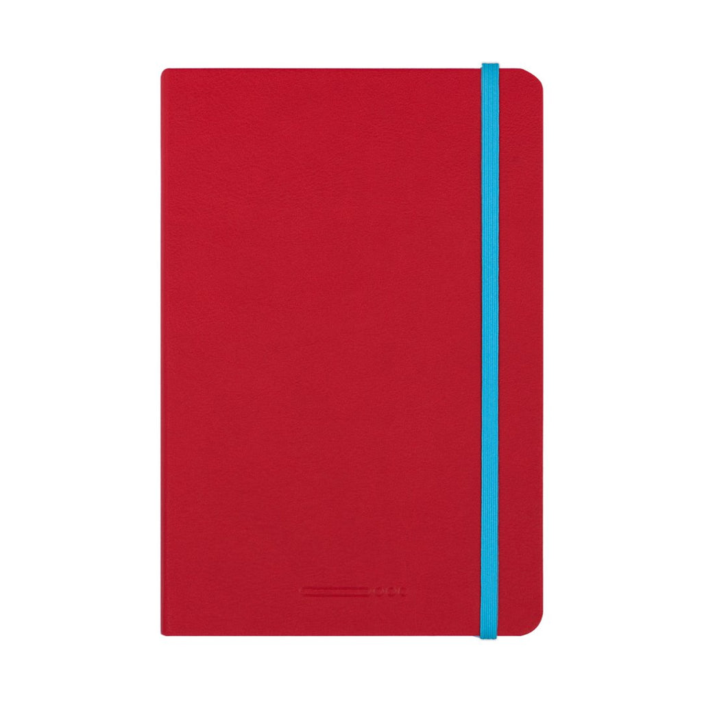Endless - Recorder Notebook - Red - Dotted-Notitieboek-DutchMills