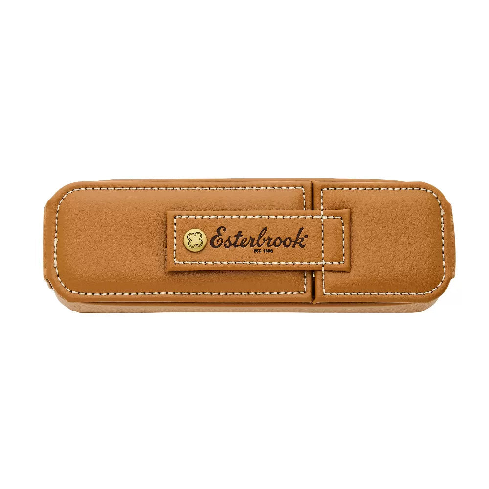 Esterbrook - Britisch Tan Double Pen Nook-Vulpen-DutchMills