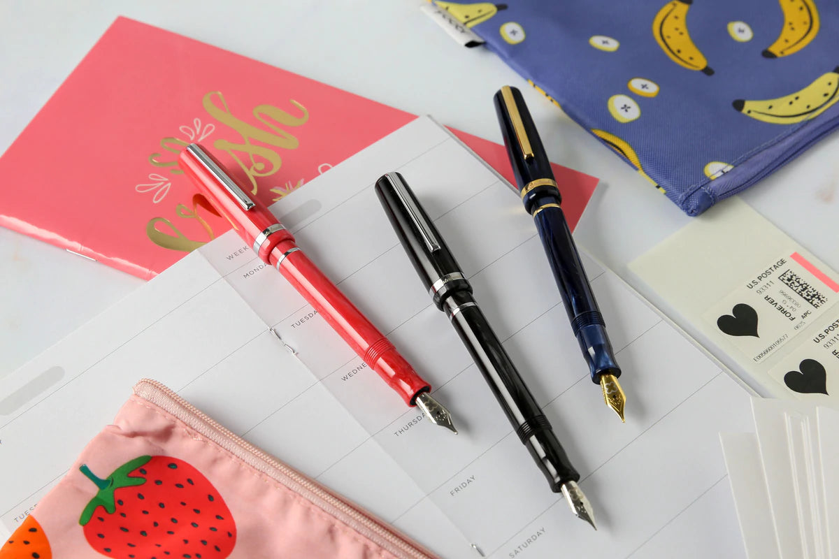 Esterbrook - JR Pocket Pen - Carmine - Palladium-Vulpen-DutchMills