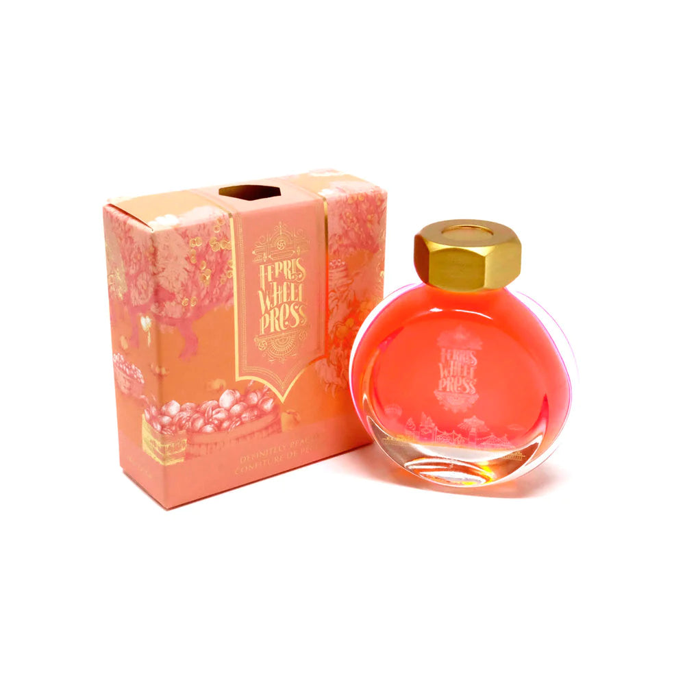 Ferris Wheel Press - 38ml Definitely Peachy Ink-Inkt-DutchMills