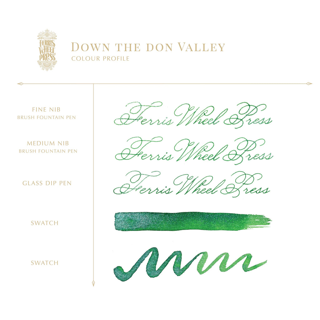Ferris Wheel Press - 38ml Down the Don Valley Ink-Inkt-DutchMills