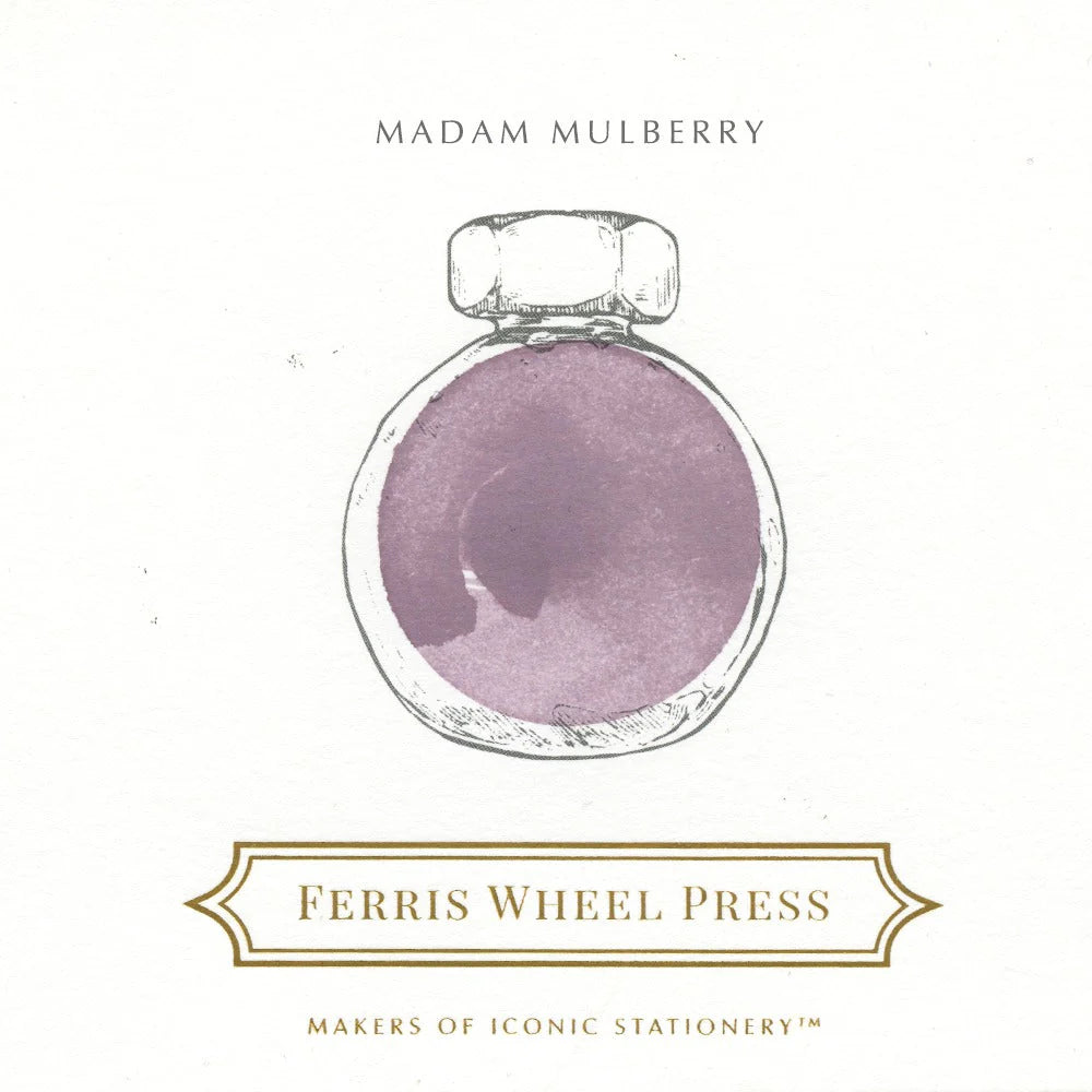 Ferris Wheel Press - 38ml Madam Mulberry Ink-Inkt-DutchMills