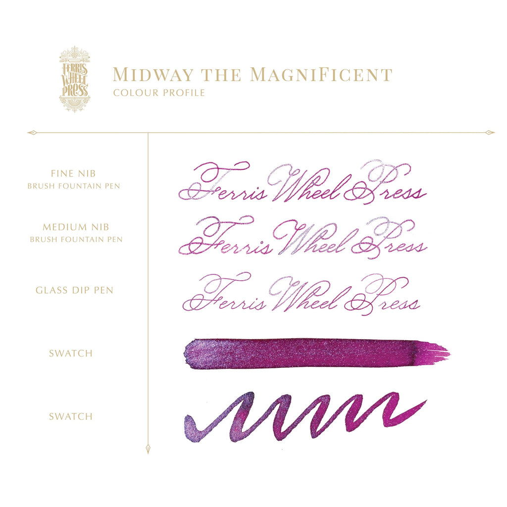Ferris Wheel Press - 38ml Midway the Magnificent Ink-Inkt-DutchMills