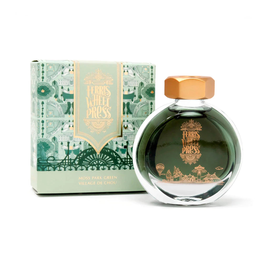 Ferris Wheel Press - 38ml Moss Park Green Ink-Inkt-DutchMills