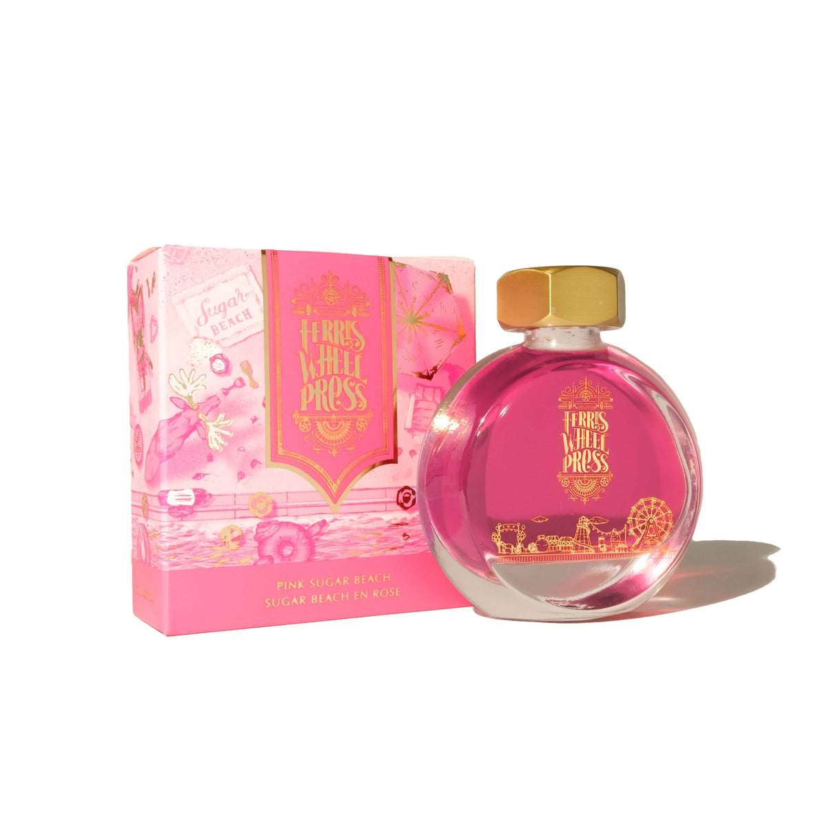 Ferris Wheel Press - 38ml Pink Sugar Beach Ink-Inkt-DutchMills