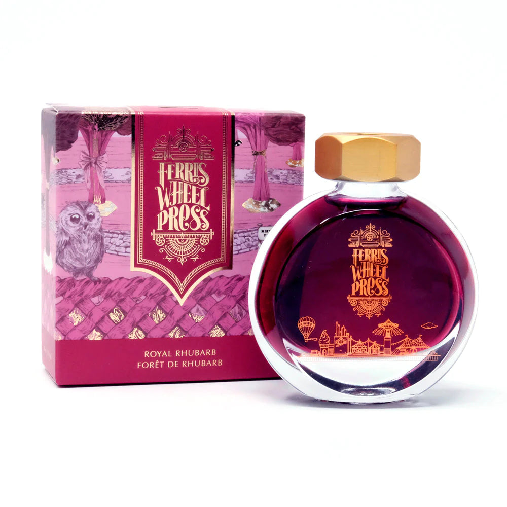 Ferris Wheel Press - 38ml Royal Rhubarb Ink-Inkt-DutchMills
