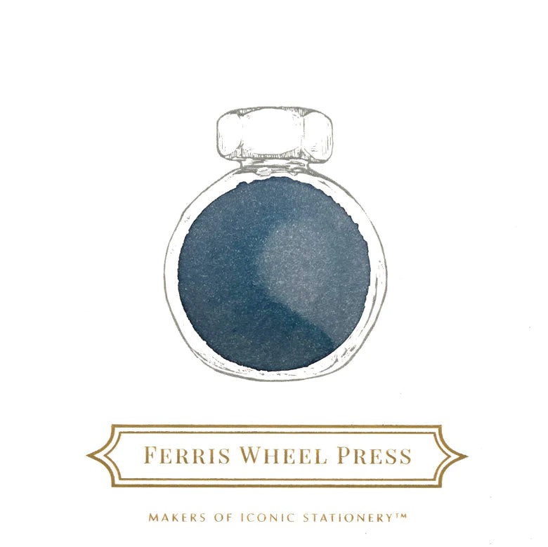 Ferris Wheel Press - 38ml Storied Blue Ink-Inkt-DutchMills