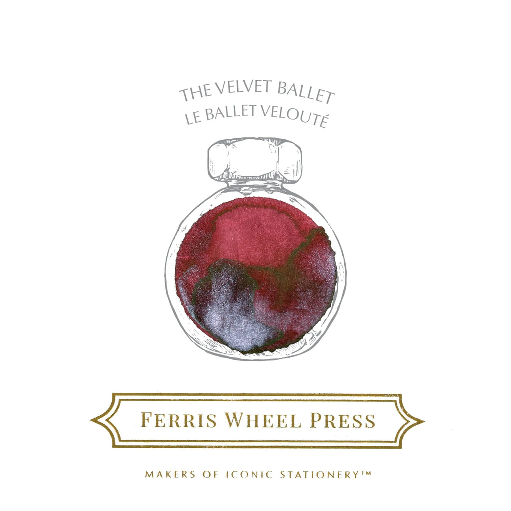 Ferris Wheel Press - 38ml Velvet Ballet Ink-Inkt-DutchMills