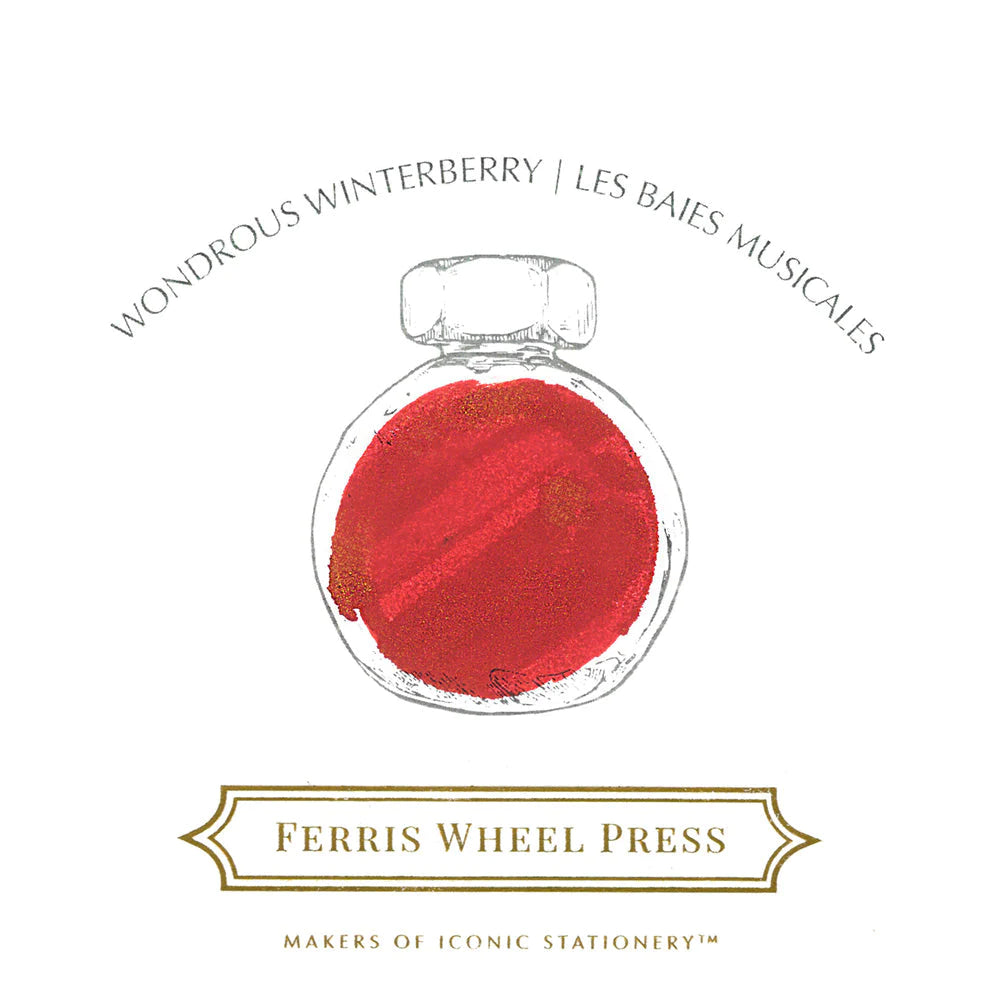 Ferris Wheel Press - 38ml Wondrous Winterberry-Inkt-DutchMills