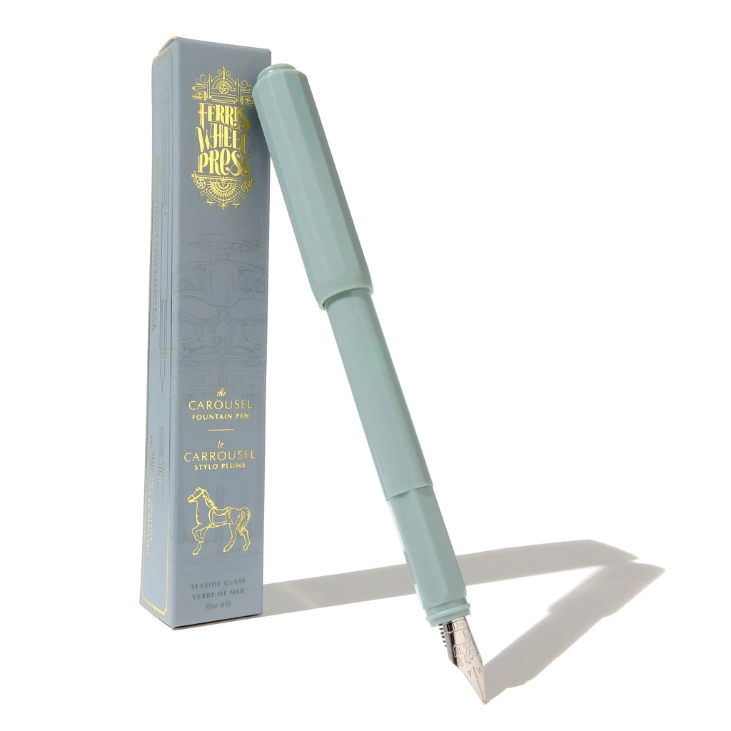 Ferris Wheel Press - The Carousel Fountain Pen - Seaside Glass-Vulpen-DutchMills