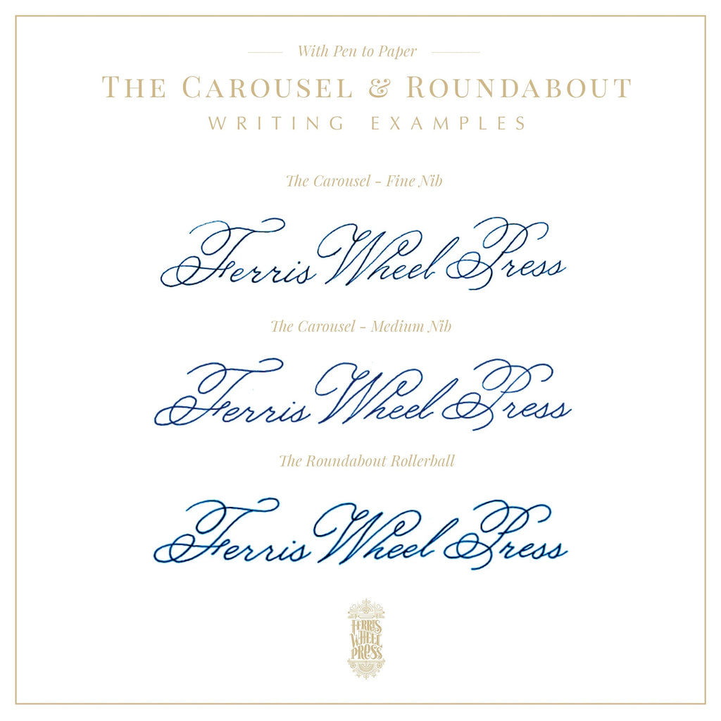Ferris Wheel Press - The Roundabout Rollerball Pen - After Hours-Ballpoint-DutchMills