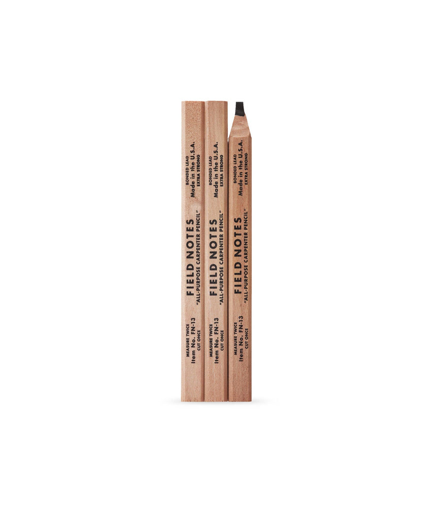 Field Notes - Carpenter Pencil 3-Pack-Potlood-DutchMills