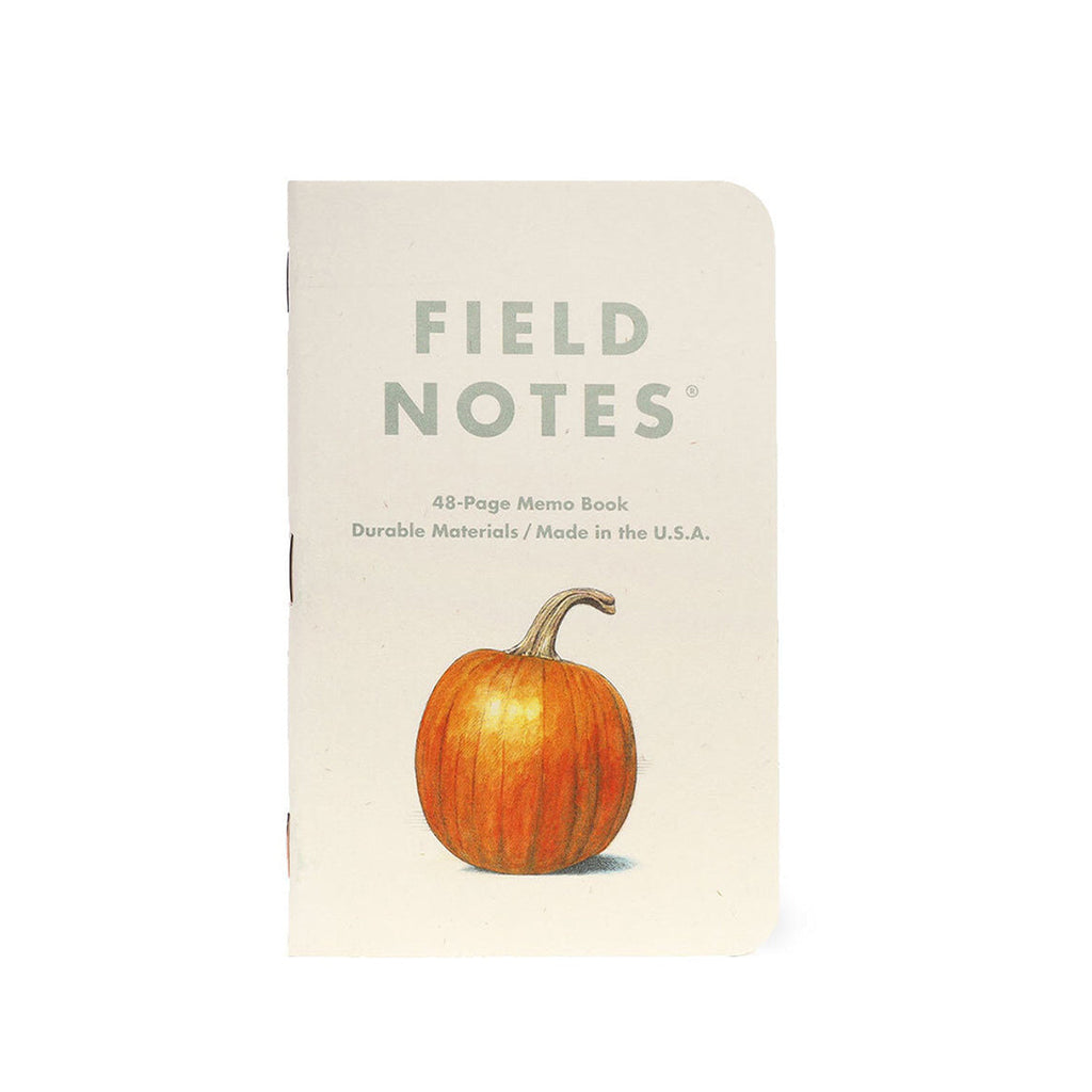 Field Notes - Harvest Pumpkin 3-Pack-Notitieboek-DutchMills