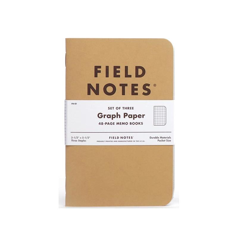 Field Notes - Original Kraft - Graph-Notitieboek-DutchMills