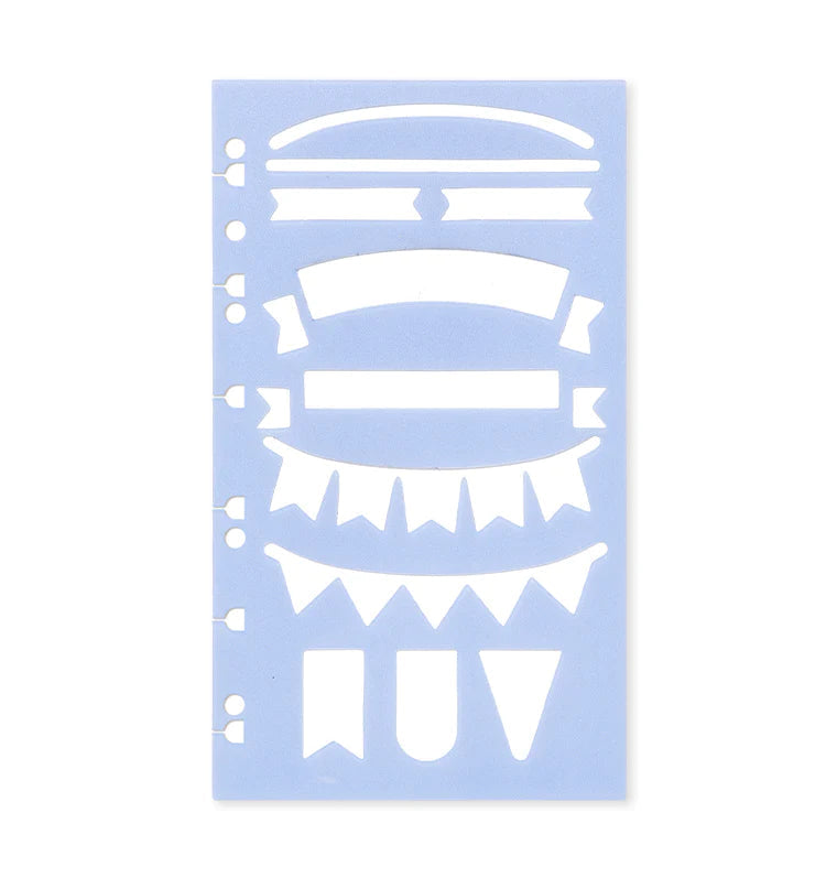 Filofax - Banner Stencil-Stencil-DutchMills