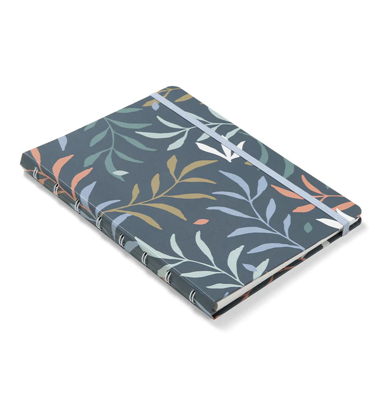 Filofax - Notebook A5 - Botanical - Blue-Notitieboek-DutchMills