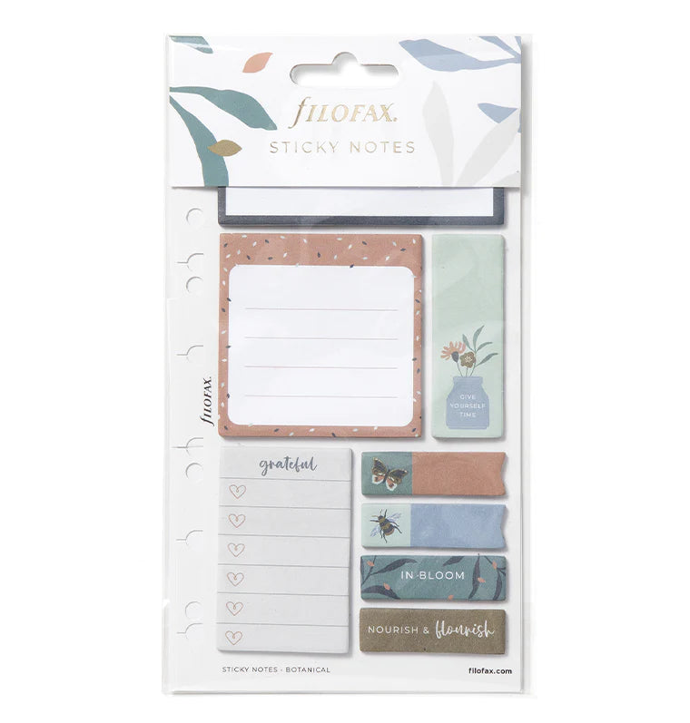 Filofax - Botanical Sticky Notes-Sticky Notes-DutchMills