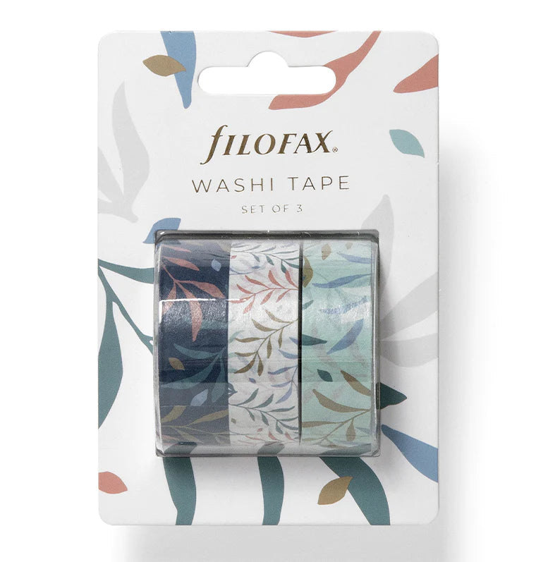 Filofax - Botanical Washi Tape Set-Maskingtape-DutchMills