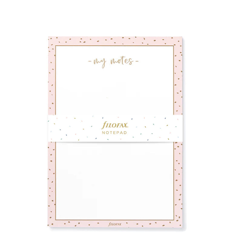 Filofax - Confetti Plan & Celebrate - My Notes A5 Notepad-Notepad-DutchMills