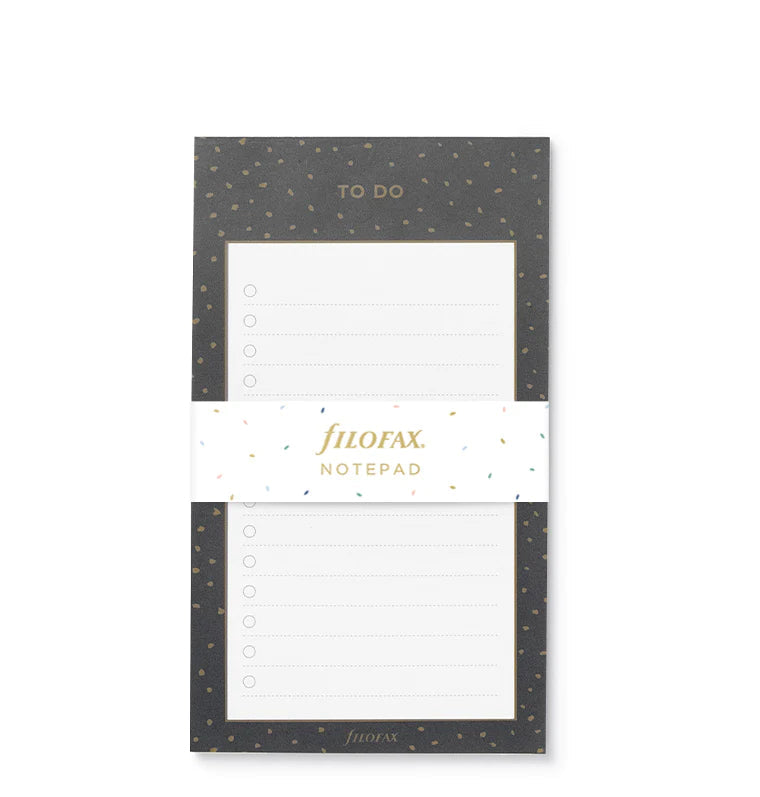 Filofax - Confetti Plan & Celebrate - To Do Notepad-Actielijst - To Do-DutchMills