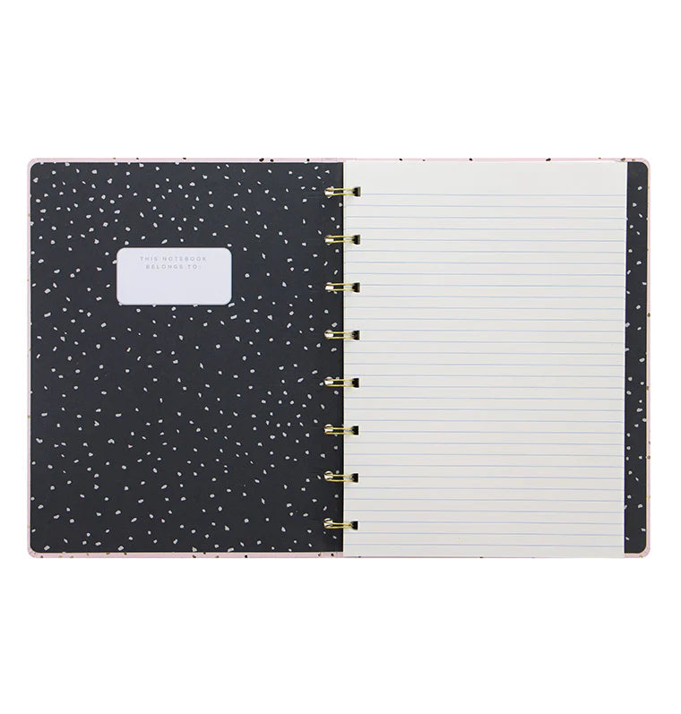 Filofax - Notebook A5 - Confetti - Rose Quartz-Notitieboek-DutchMills