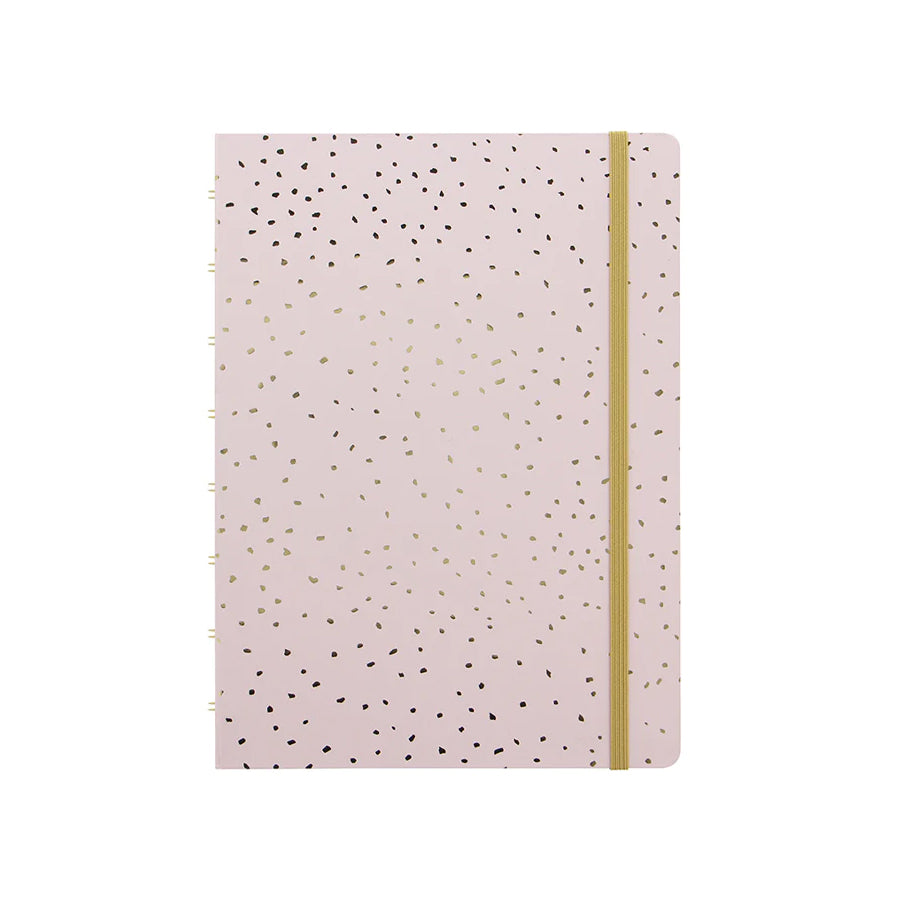 Filofax - Notebook A5 - Confetti - Rose Quartz-Notitieboek-DutchMills